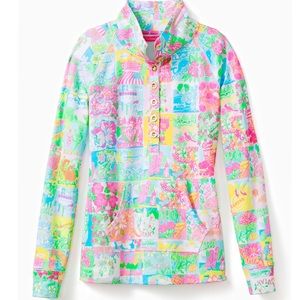 NWT Lilly Pulitzer Lilly State Of Mind Popover S